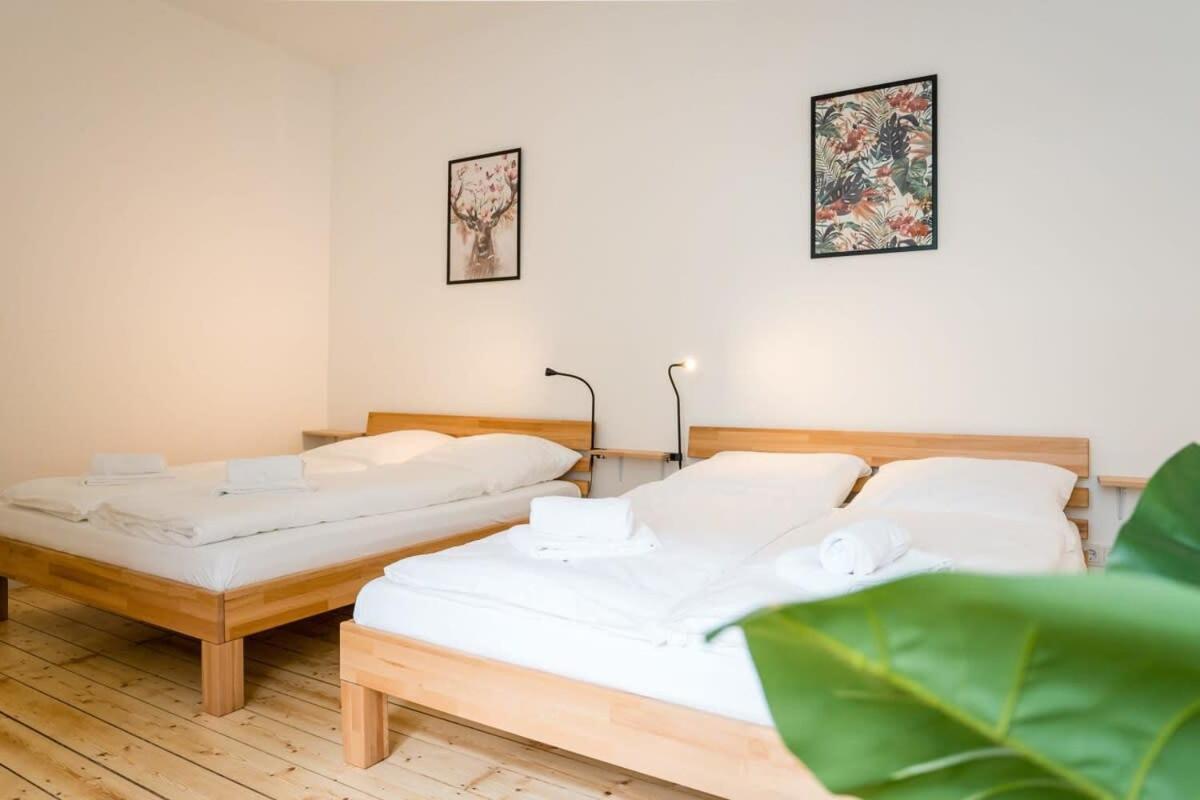 Spacious 3Br Plus Ac Self Check-In Street Parking Берлин Экстерьер фото
